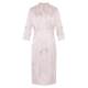 Pink and blue wardrobe spring and autumn new and improved new Chinese style exquisite jacquard V-neck dress dress for women