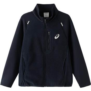 Asics children's 25 years old antistatic polar fleece long sleeve jacket sport raglan sleeve design