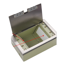 Open stainless steel ground plug waterproof five-hole telephone computer HDMI audio microphone VGA multimedia ground socket