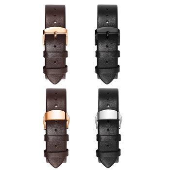 Ultra-thin leather strap suitable for ck tissot dw king