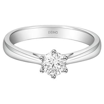 Deino exquisite classic diamond ring