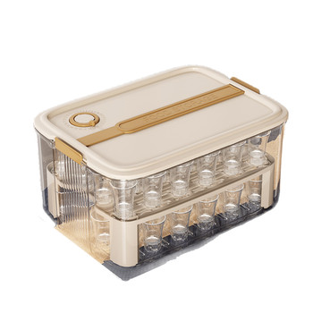 Sandai sealed large-capacity wine glass storage box