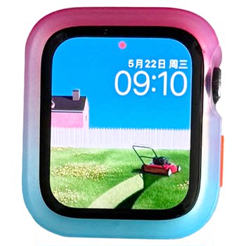 Gradient translucent frosted soft shell case