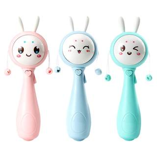 0-1-3岁益智男孩女孩玩具新生婴儿宝宝拨浪鼓0-3-6-12个月音乐棒