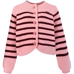 Liilou Striped Sweater Knitted Cardigan Jacket Autumn and Winter Lazy Style Age-Reduction Wear High-end Design Top