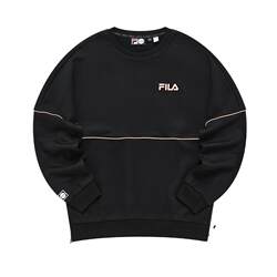 FILA FUSION Fila ເສື້ອຢືດຄູ່ຮັກແບຣນ trendy sweatshirt 2022 ແຟຊັ່ນລະດູຫນາວ 2022 ເສື້ອຢືດກາງແຈ້ງ