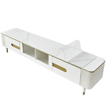 Tv cabinet tablecloth transparent odorless shoe cabinet pad Tv cabinet tablecloth transparent odorless shoe cabinet pad