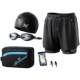 Sun Yang's three-piece set of men's swimming trunks, swimming caps, swimming goggles