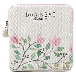 Sanitary napkin napkin storage bag girly heart portable cute large capacity bag containing menstrual pads small bag m napkin