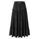 CLIMAX VISION ballet college style ruffled lazy and elegant A-line fluffy cake skirt long skirt