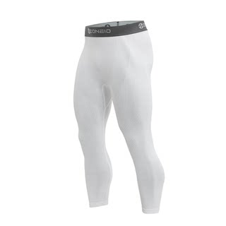 Zoneid knitted sports leggings antibacterial one-piece lightweight four-way elastic skin-friendly cropped fitness pants