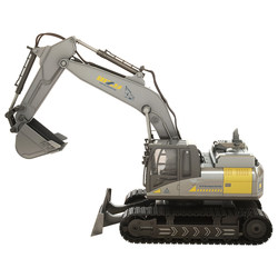 Large alloy children's remote control excavator toy car boy simulation electric excavator car engineering vehicle excavator