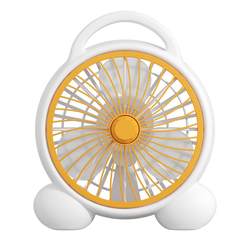 Electric fan household desktop rotating leaf fan light sound office desk fan bed small fan student dormitory