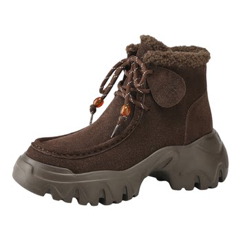 Sf express free shipping miaoli plus fleece warm snow boots