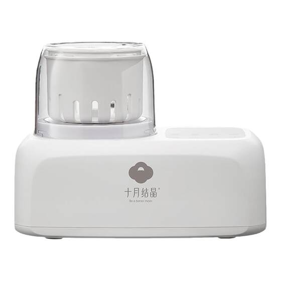 October crystal milk shaker 2-in-1 milk warmer