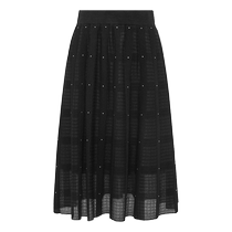 EP Yaying High-end Series Dark Texture Starry Sky Skirt A-Line Knitted Skirt Autumn Clothing Mall Same Style 9309A