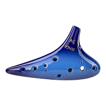 TNG 12-hole AC ocarina flagship store alto C key playing type twelve-hole hand-painted beginner student instrument