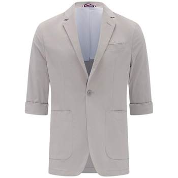 Navigare ເຮືອໃບນ້ອຍຂອງອິຕາລີໃນພາກຮຽນ spring ໃຫມ່ sleeve ສາມໄຕມາດຊຸດຜູ້ຊາຍ khaki suit jackets ບາດເຈັບແລະ