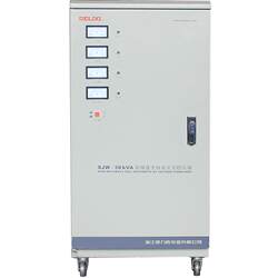 Delixi 삼상 380v 전원 공급 장치 전압 조정기 30kw 고전력 30Kva 완전 자동 전압 조정기 30000w