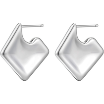 Bailan 925 silver earrings for women original temperament niche design earrings retro temperament earrings ED2925