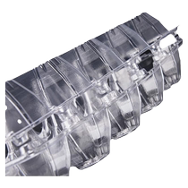 Egg packaging box disposable egg tray egg storage box plastic transparent egg tray medium happy egg packaging box