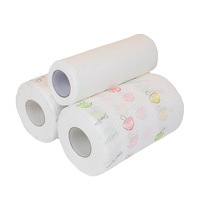 Papier de cuisine Sloth to rub dry and wet Dual-use paper towels Absorbent Dishlinge Roll Paper Home Washable Pumping Paper Hanging Rack