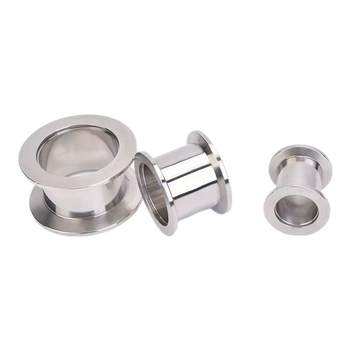 304/316l vacuum through pipe kf high vacuum