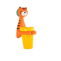 KK Tree Childrens Toothbrushing Cup Hanging Wall Cartoon Boy Suit Toothbrush Cup Gargling Cup Style Shelve Girl 1180