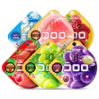 Yoha Coolulu Real Fruit Gummies QQ Taste Candy