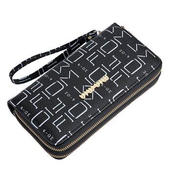 Wallet women's 2025 new long double-row zipper mobile bag large capacity double-layer mom wallet korean clutch Wallet women's 2025 new long double-row zipper mobile bag large capacity double-layer mom wallet korean clutch