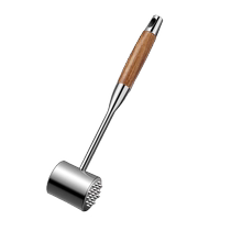 German household 304 stainless steel steak special hammer kitchen hammer meat floss hammer beef hammering artifact 1102