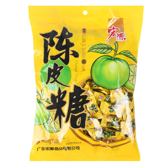 Hongyuan tangerine peel candy authentic sweet and sour plum candy snacks