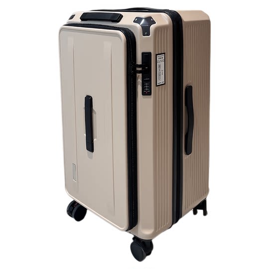 Expandable + brake wheel + explosion-proof zipper + side opening