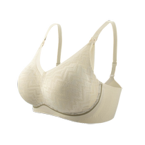 Catren Nursing Bra Anti-Sagging Gathering Postpartum Summer Thin Nursing Bra Lactation Special for Pregnant Women with Large Breasts