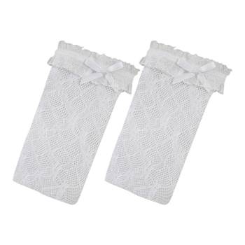 Sexy lace fishnet stockings jk summer thin stockings women lolita sweet black lace calf socks