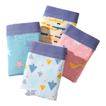 Childrens underwear boys plus fat plus size pure cotton antibacterial medium and large children fat children boxer shorts teen boys