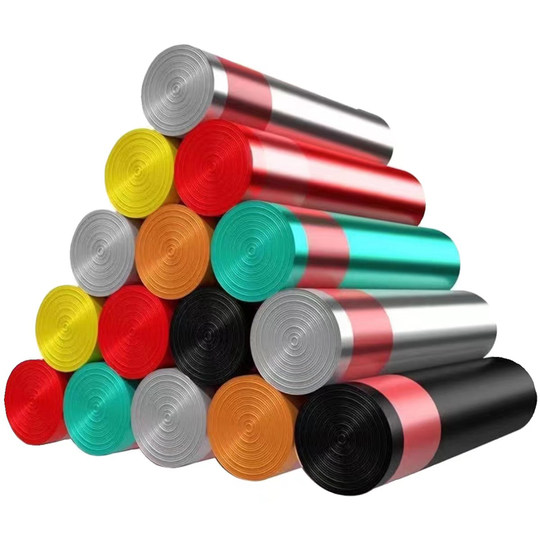 黑色抽绳手提式垃圾袋加厚防漏宿舍客厅家卫生间防异味实惠塑料袋