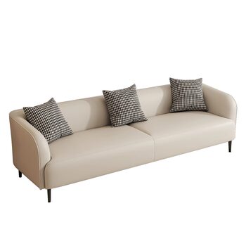 Nordic simple small apartment sofa rental office rest area reception bed and breakfast double sofa shop Nordic simple small apartment sofa rental office rest area reception bed and breakfast double sofa shop