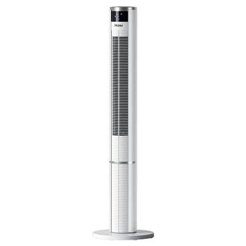 Haier electric fan household vertical light sound remote control shaking head