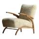 Jie wood antique replica leisure sofa chair