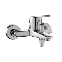 Meiqisheng shower mixing valve shower bath set bathtub water heater three-in-one hot and cold nozzle faucet