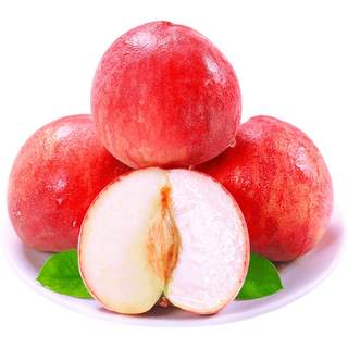Fresh peaches 10 Jin [Jin is equal to 0.5 kg] Peach fruits should be picked in season, whole box, soft, seasonal, oily, crispy, sweet, peaches, peaches, and peaches