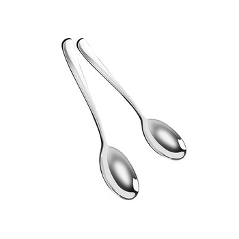 Heqing 316 stainless steel spoon children's meal spoon