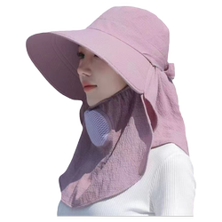 Hats for Women to Wear While Working in Rural Areas, Summer 2025 New Style Sun Hats, Tea-Picking Hats, Sun Protection Face Masks, Sun Hats