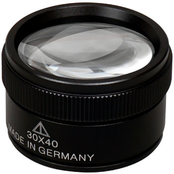 Best holding a 30x identification magnifying glass
