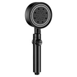 Supercharged shower head shower household shower shower super strong shower flower sun hose bath heater set water outlet one button