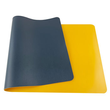 ແຜ່ນຫນູຂະຫນາດໃຫຍ່ພິເສດ imitation cowhide desk pad custom business writing desk desktop office mat computer desk leather pad