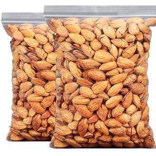 2025新货巴旦木坚果奶香味手剥烘焙孕妇薄皮零食散装原味500g袋装