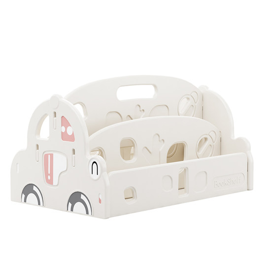 Habishu Bookshelf Desk Desk Storage Shelf