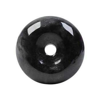 Zirongge natural jadeite safety buckle pendant